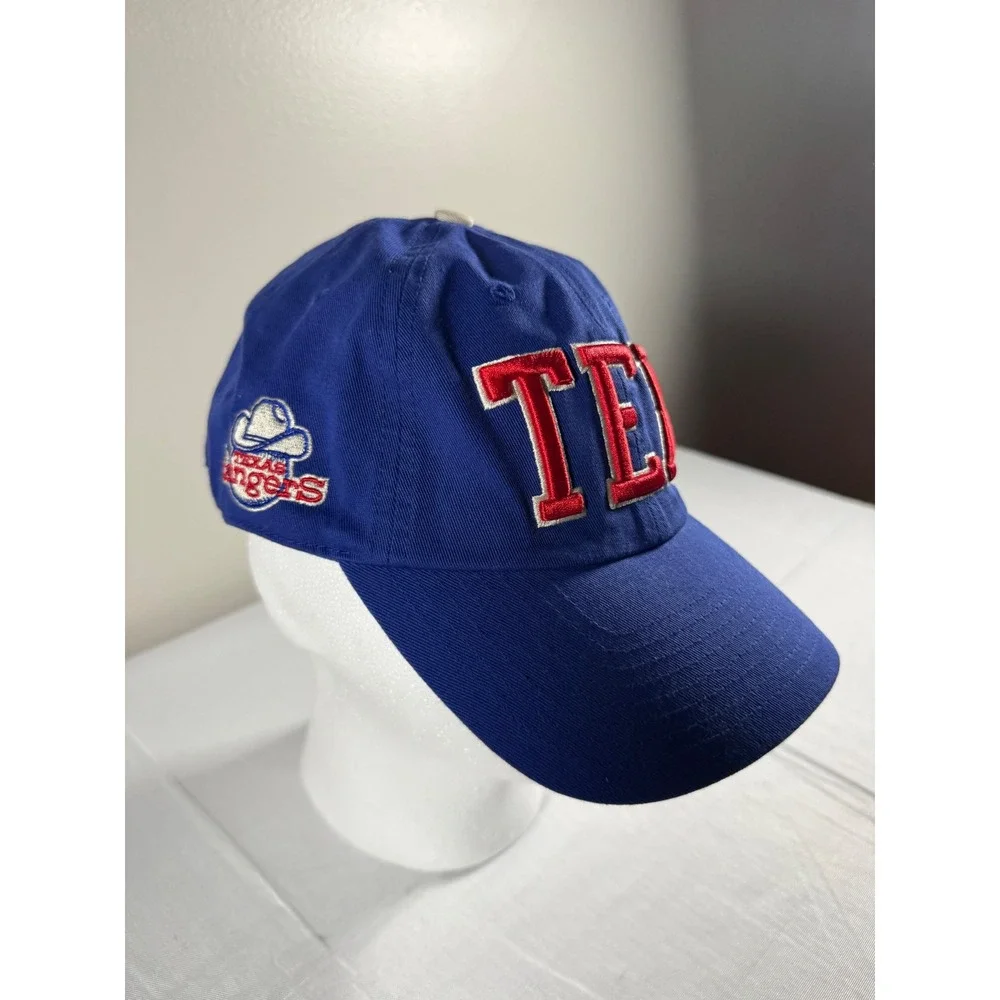Vintage Fan Favorite Texas Rangers Cooperstown Collection Blue TEX Baseball Hat